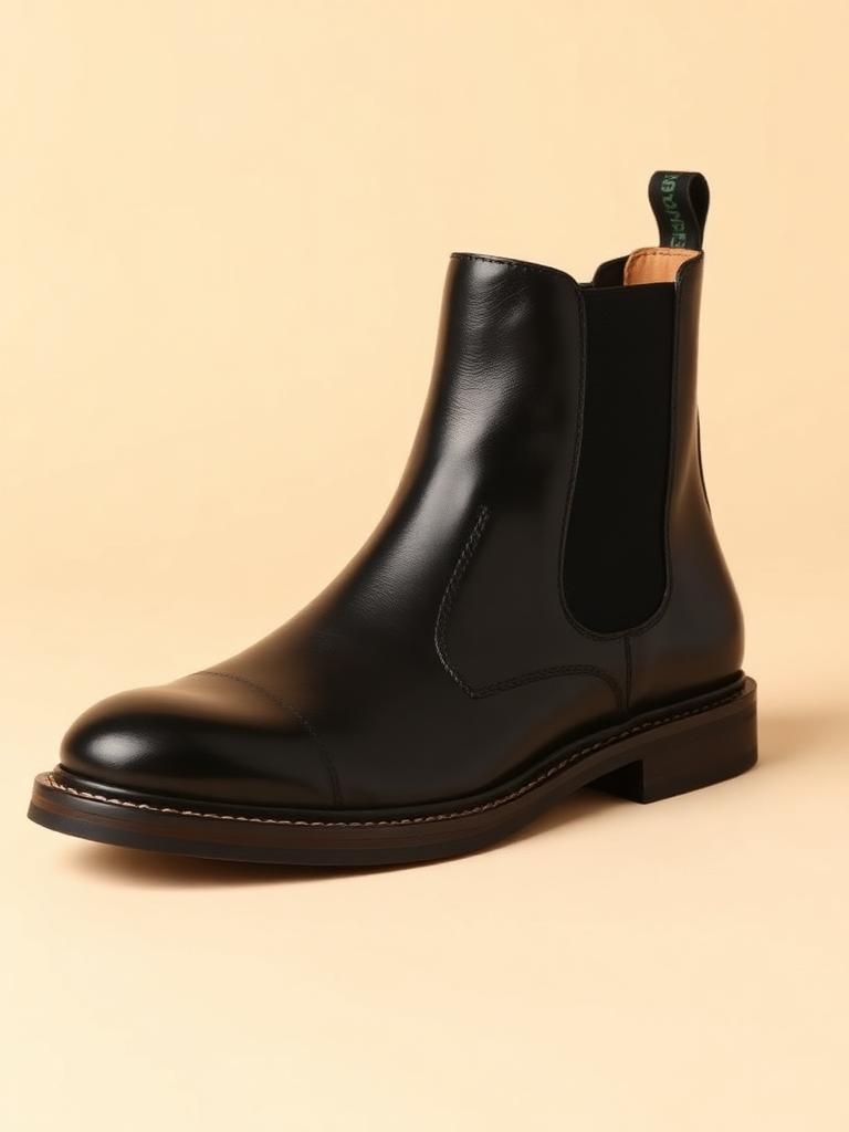 Bota Chelsea Couro