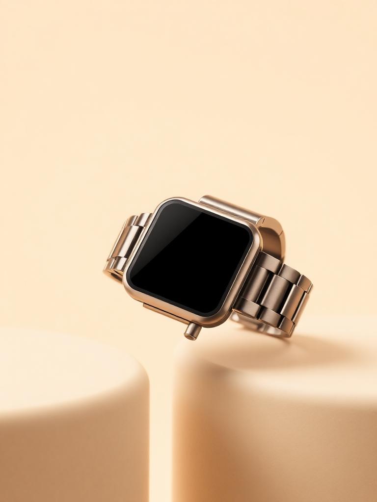 Smartwatch Titânio